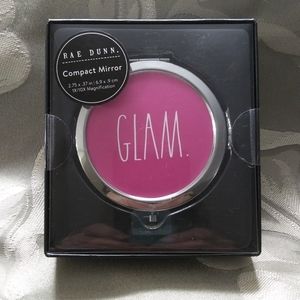 Rae Dunn Compact Magnifying Mirror
